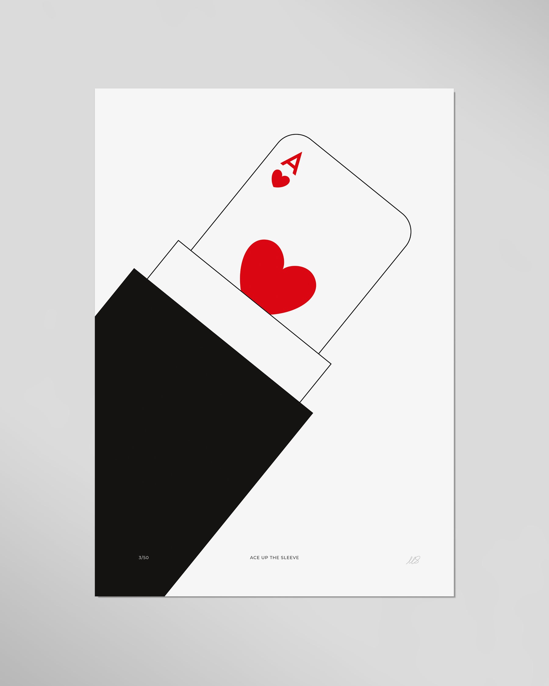 ACE UP THE SLEEVE HEARTS